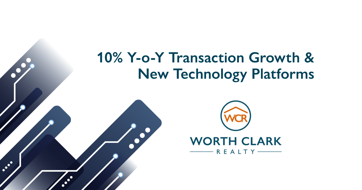 Worth Clark Realty Outpaces Market with ~10% Y-o-Y Growth
